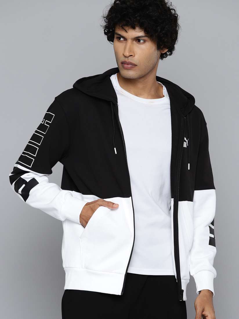 Buy Puma Men Colourblocked Power Sweatshirts Sweatshirts for Men 24055422 Myntra
