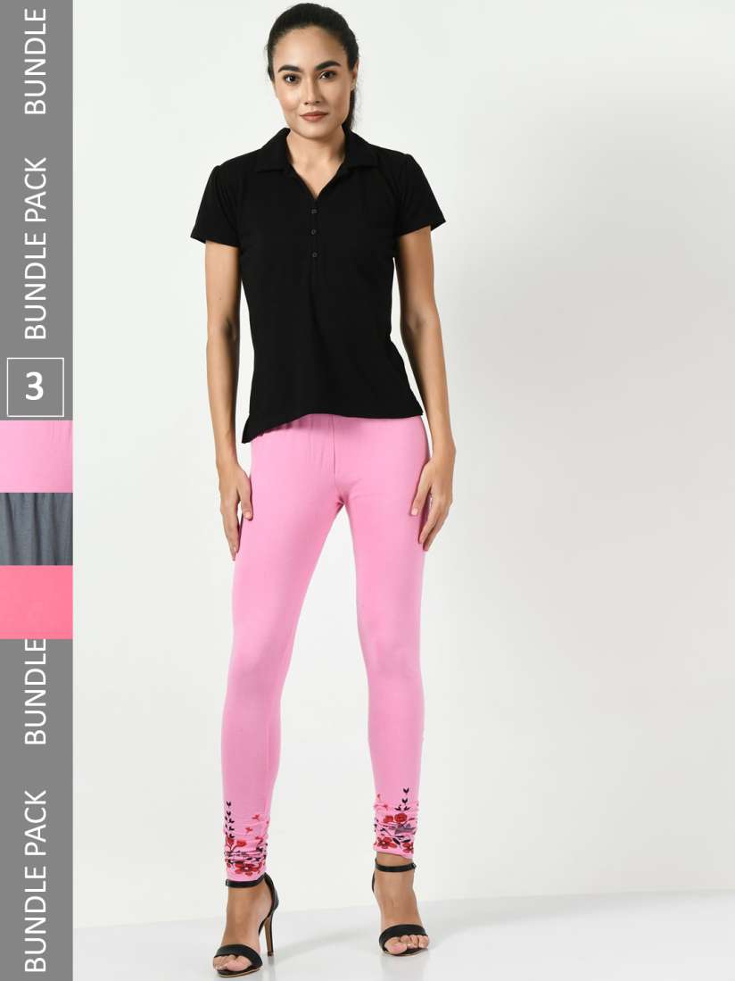 Lycra printed leggings clearance