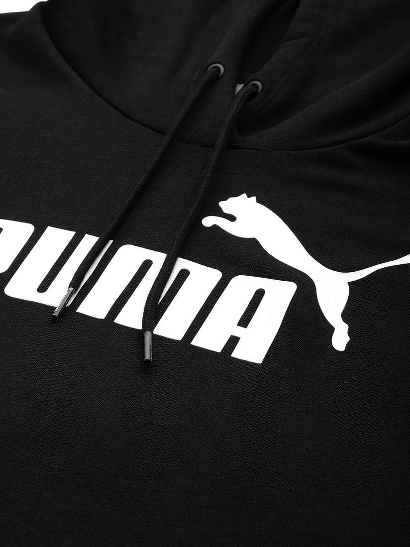 Puma Clothing Puma Essential Full Zip Hoodie Puma Essentials Logo