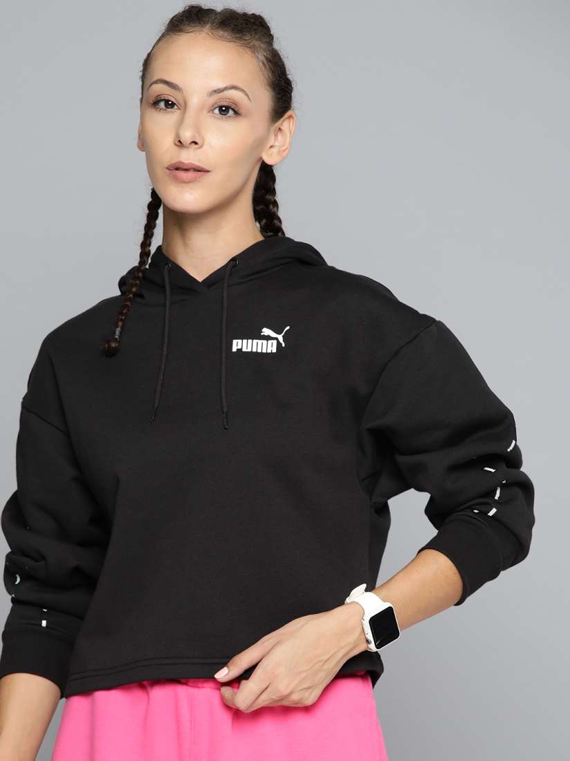 Puma elevated essential tape sweatshirt on sale