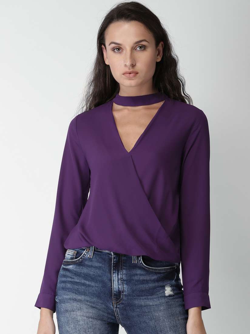 purple tops forever 21