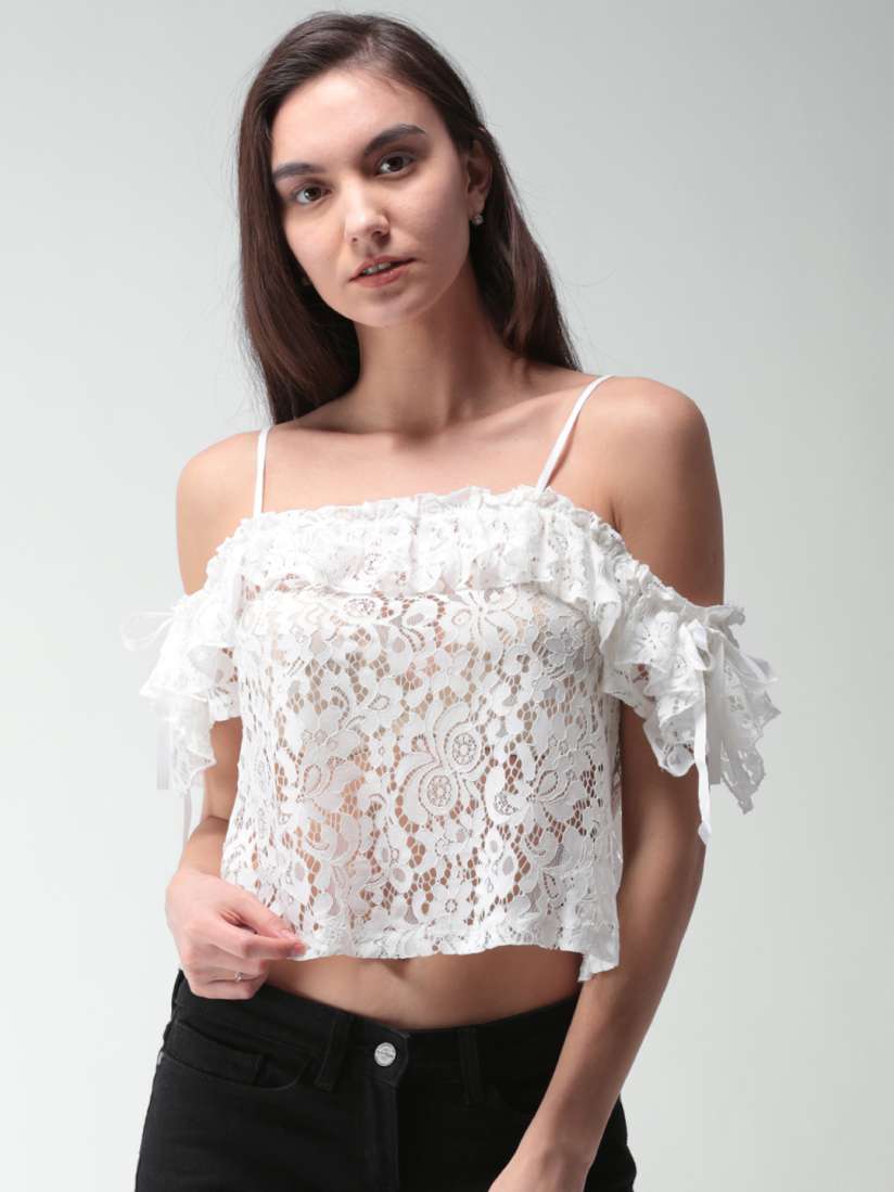 Bardot top forever 21 sales