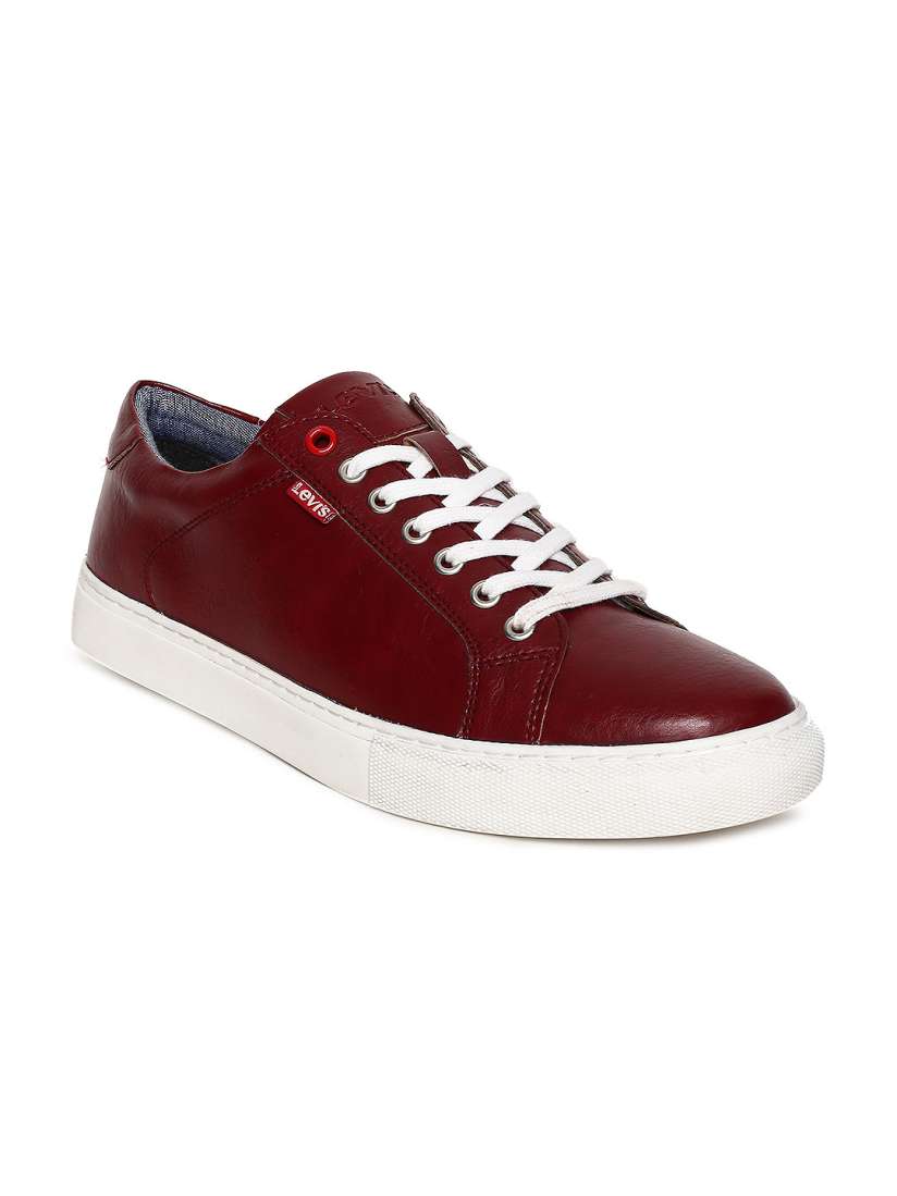Burgundy levi shoes cheap