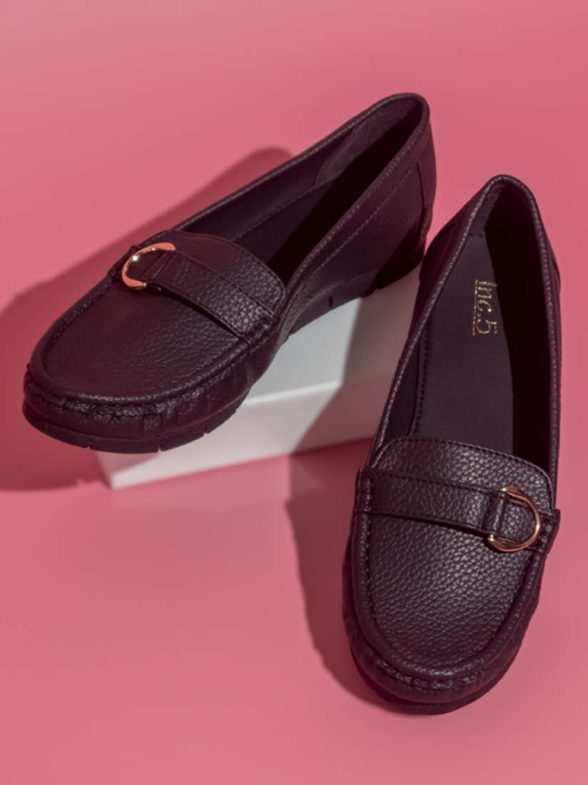 Buy Inc 5 Women Memory Foam Insole Horsebit Loafers Casual Shoes for Women 24063372 Myntra