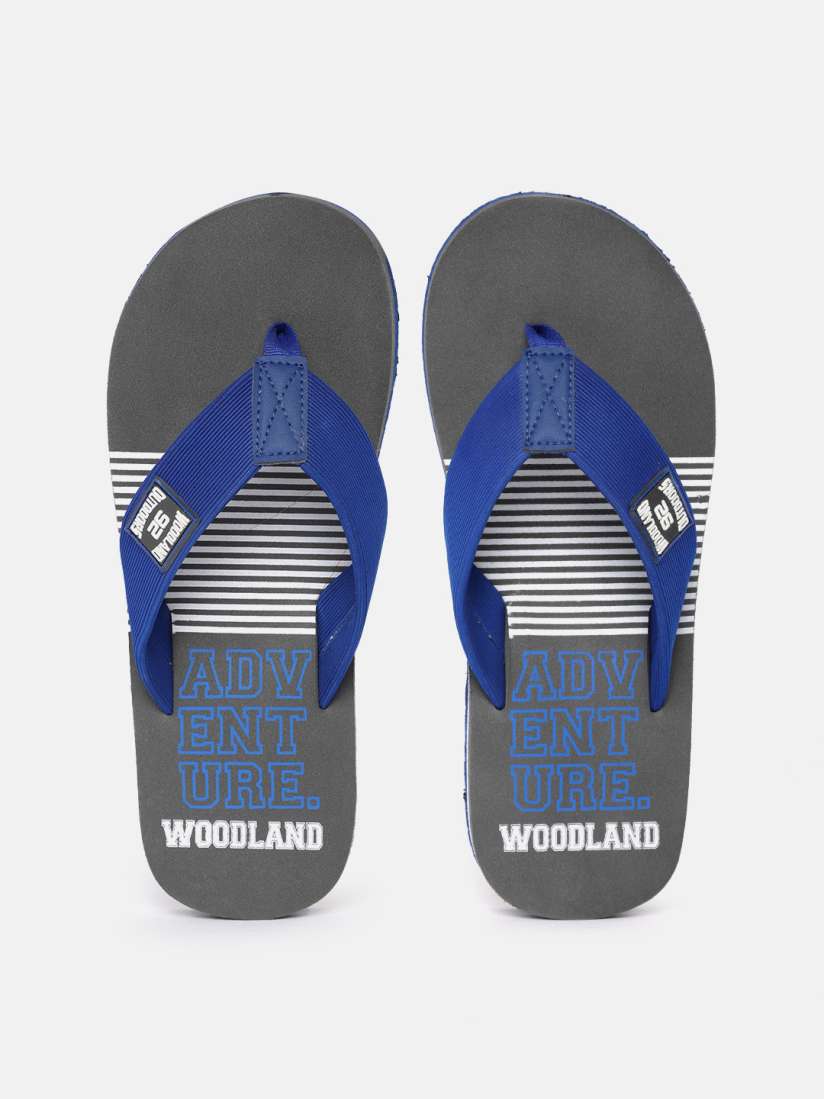 Buy Woodland Men Printed Striped Thong Flip Flops Flip Flops for Men 24064312 Myntra