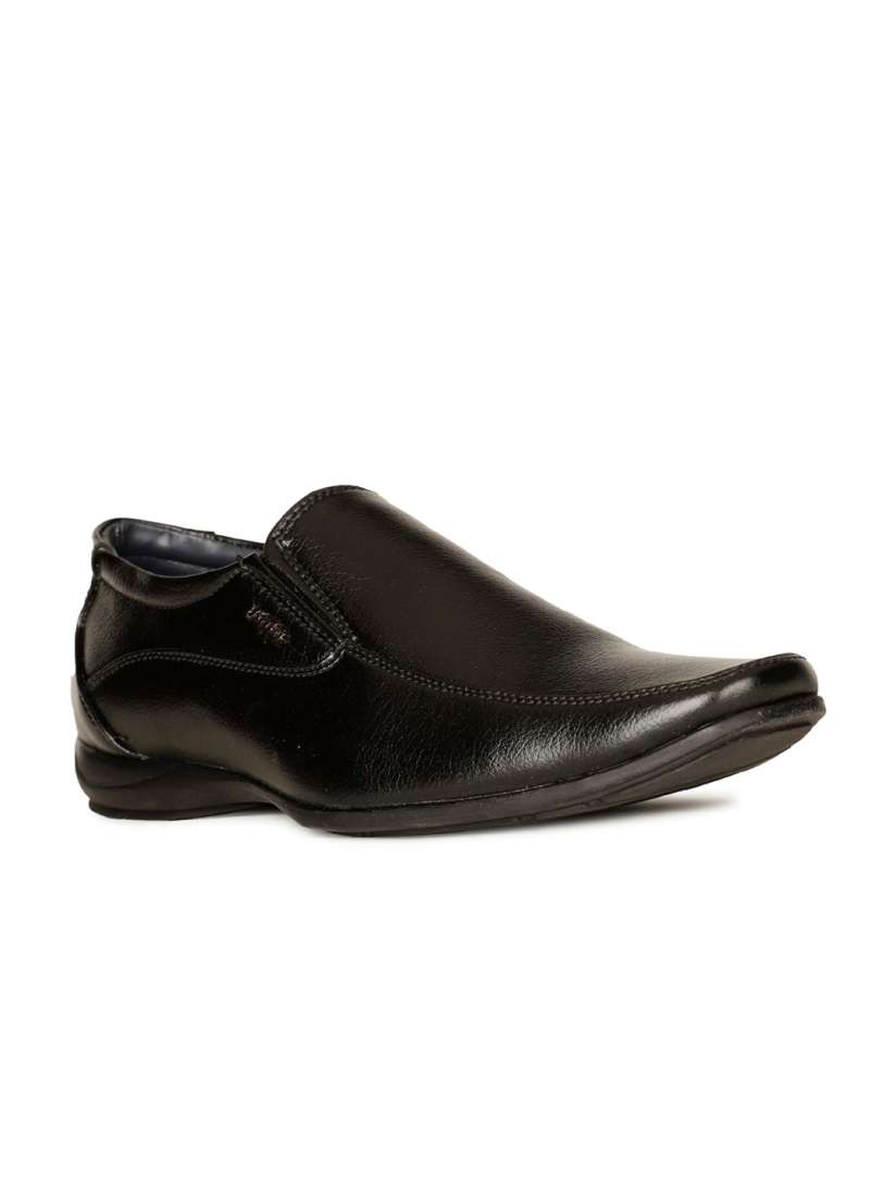 Bata black shoes formal online