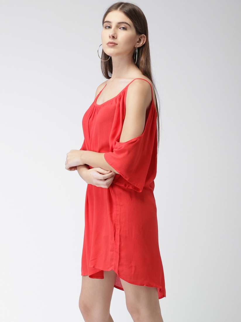 Forever 21 long red dress top
