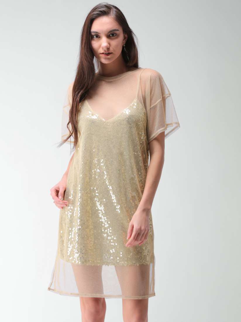 Gold dresses at forever 21 cheap