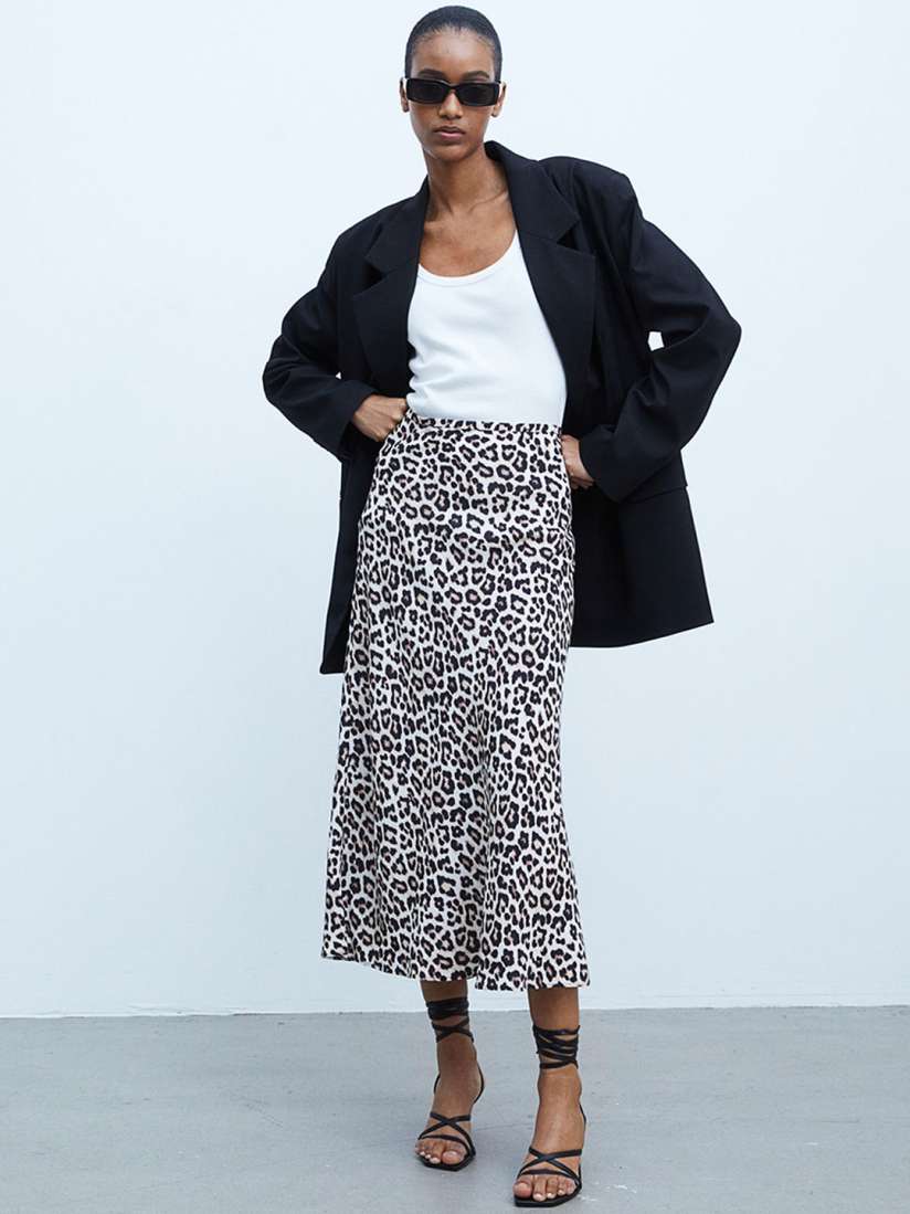 Buy H M Patterned Crepe Skirt Skirts for Women 24067578 Myntra