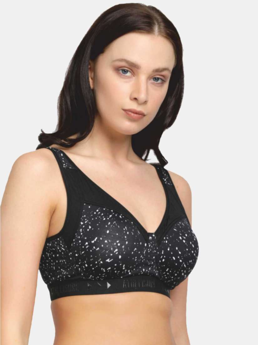 Buy Lovable Sport Abstract Printed Seamless Workout Bra with Full Coverage Lightly Padded Bra for Women 24069020 Myntra