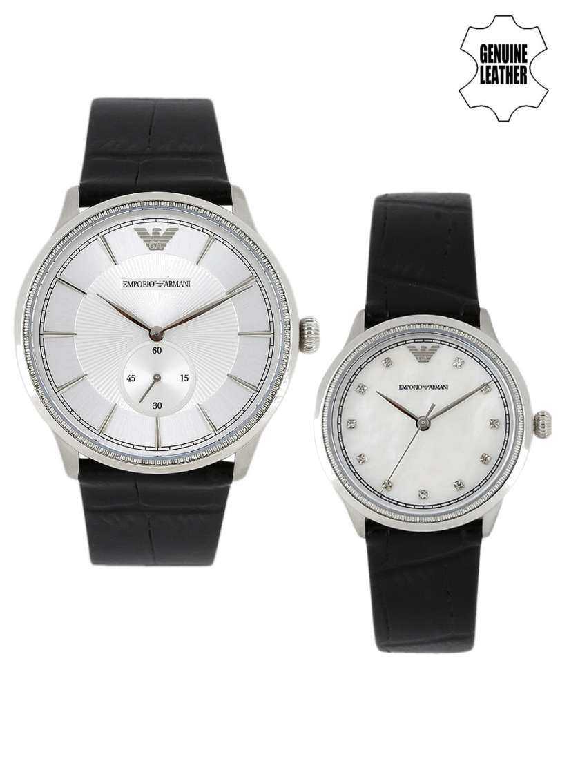 Armani his and her watch set outlet