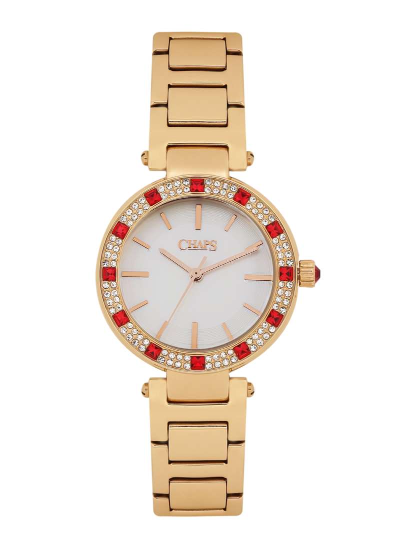 Buy CHAPS Women Mother of Pearl Embellished Analogue Watch CHP3015I Watches for Women 2406989 Myntra