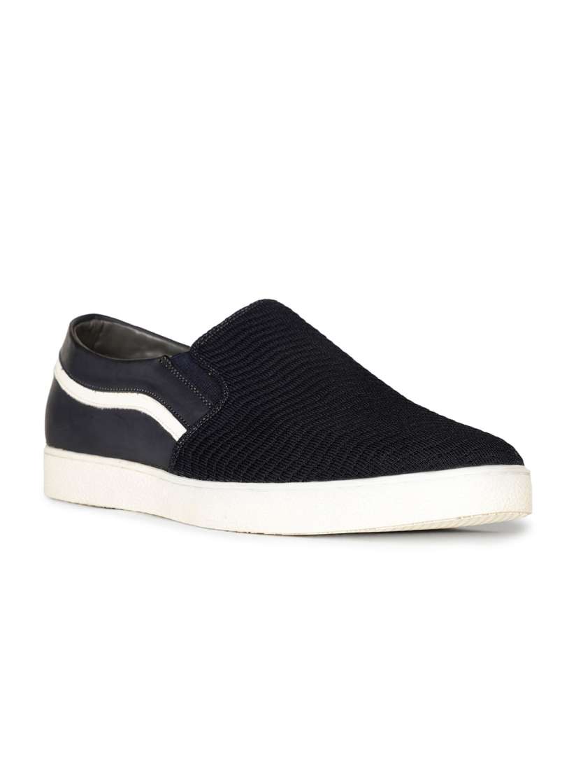 Buy Bata Men Textured Comfort Insole Textile Contrast Sole Slip On Sneakers Casual Shoes for Men 24069926 Myntra