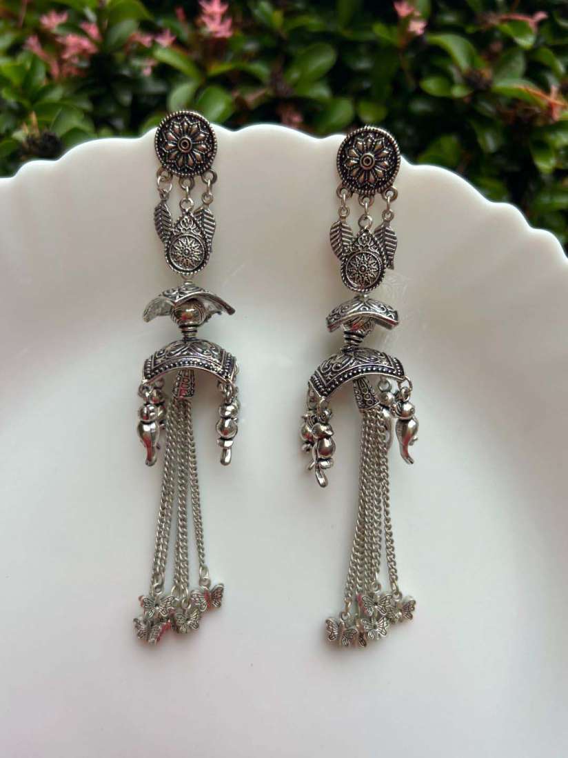 Myntra earrings jhumkas online