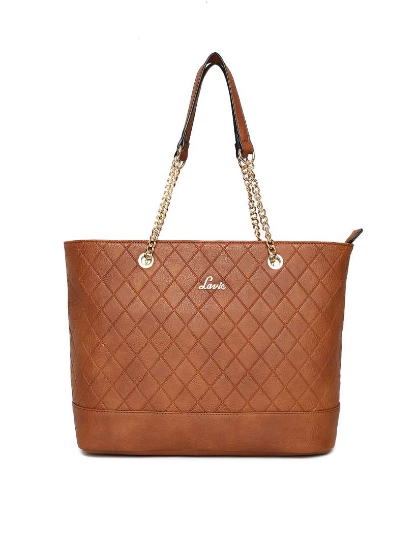 Buy Lavie Brown Solid Shoulder Bag Handbags for Women 2407589 Myntra