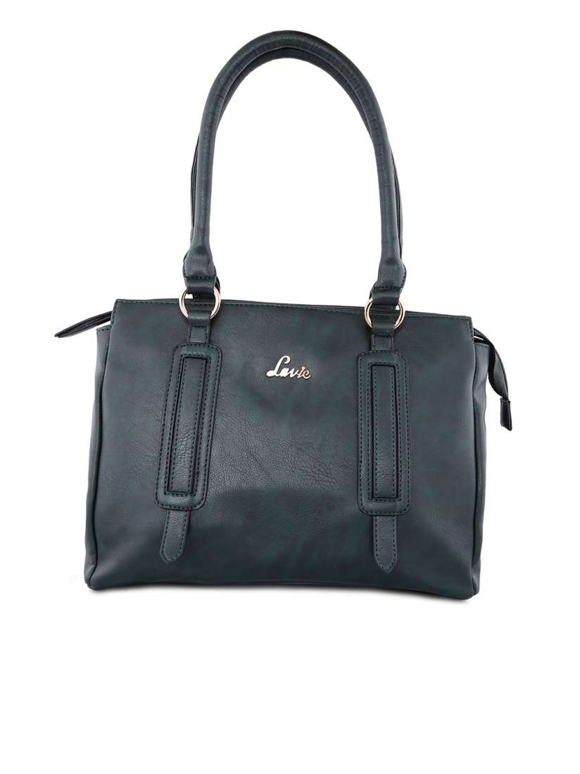 Buy Lavie Black Solid Satchel Handbags for Women 2407616 Myntra