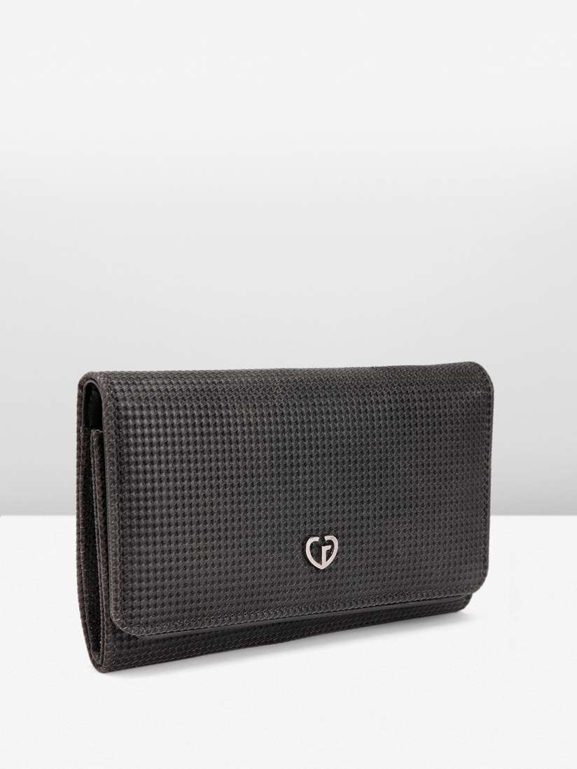 Buy Caprese Women Textured Foldover Clutch With RFID Protection Clutches for Women 24083692 Myntra
