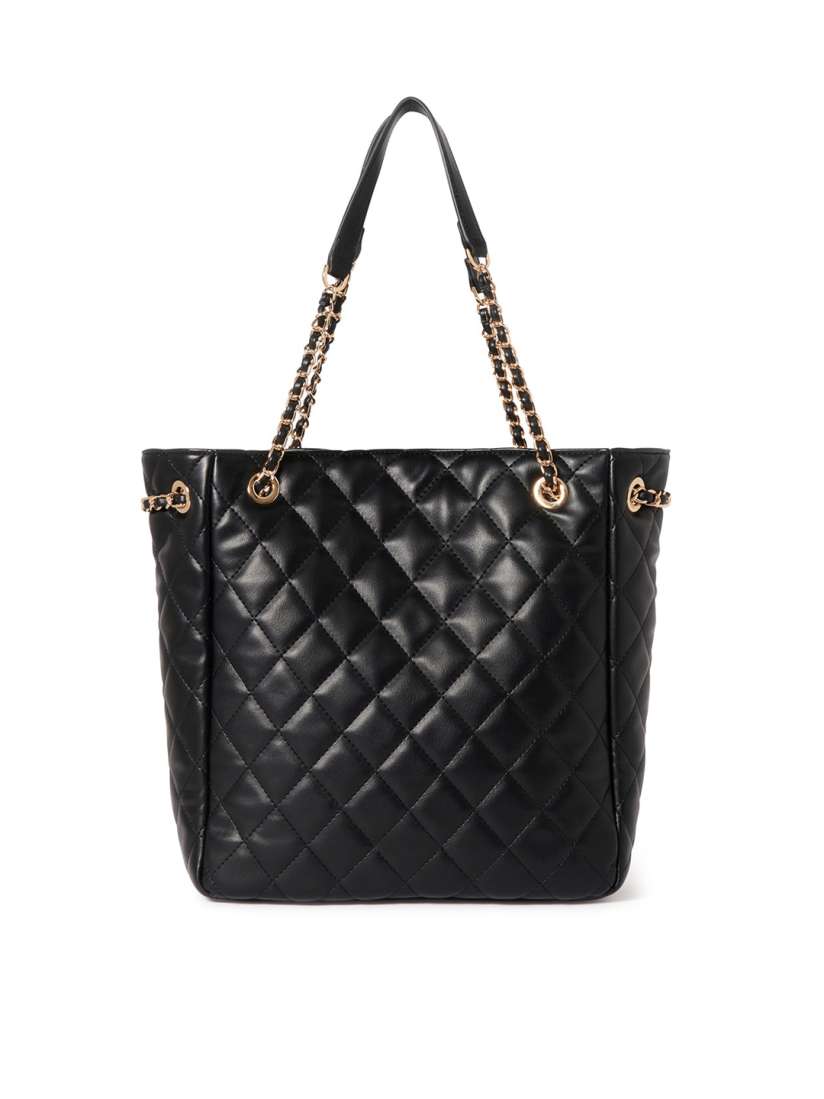 Buy Forever New Textured PU Structured Shoulder Bag with Quilted Handbags for Women 24084944 Myntra