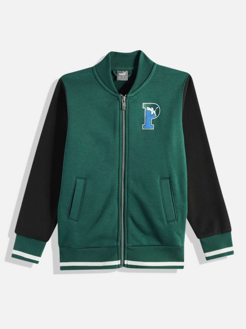 Buy Puma Boys PUMA SQUAD Youth Outdoor Varsity Jacket Jackets for Boys 24086102 Myntra