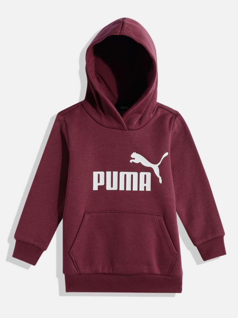 Buy Puma Girls Brand Logo Printed Hooded Sweatshirt Sweatshirts for Girls 24086388 Myntra