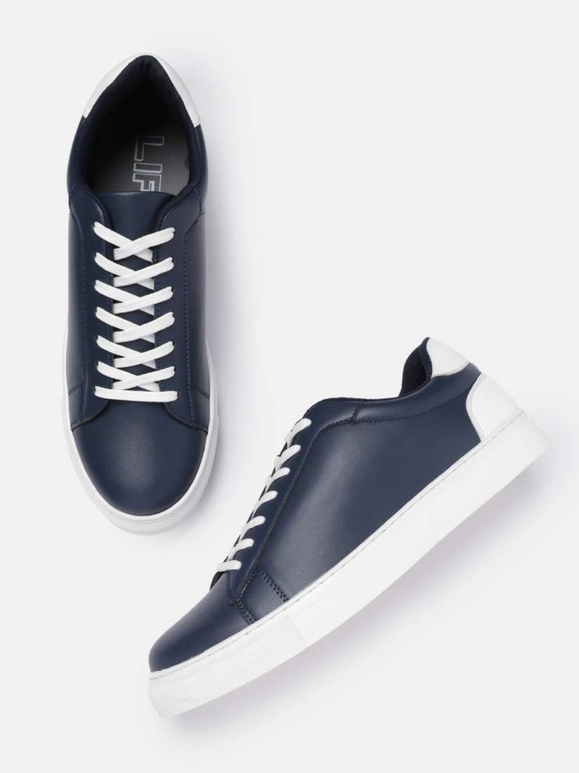Louis philippe blue shoes sales