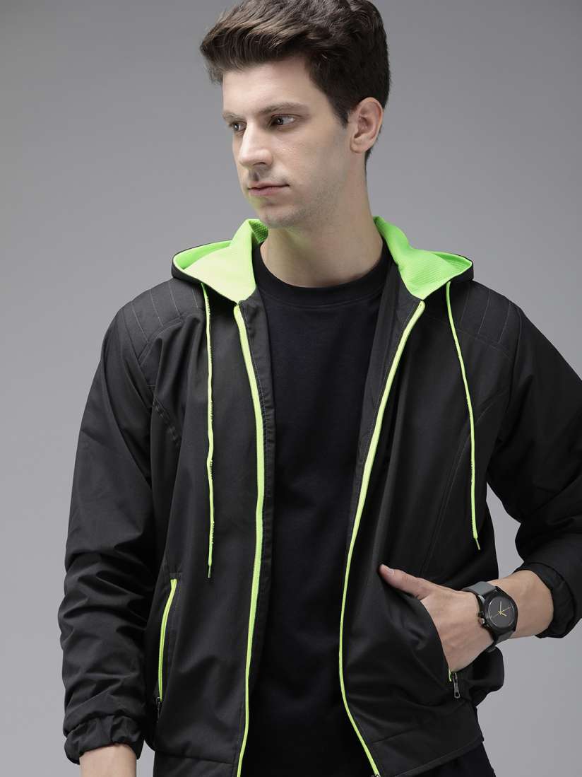Solid sporty jacket clearance