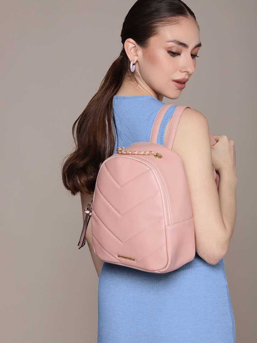 Buy French Connection Women Self Design Small Backpack Backpacks for Women 24090950 Myntra