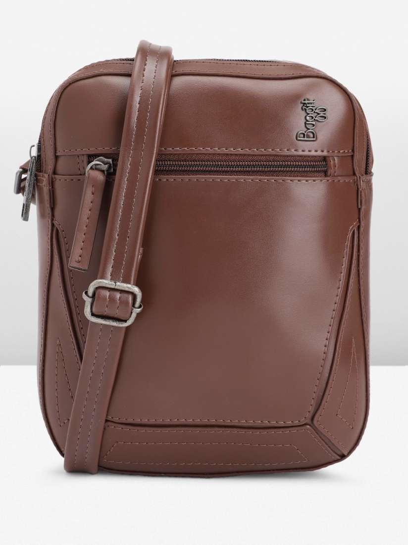 Buy Baggit Men Solid Messenger Bag Messenger Bag for Men 24092540 Myntra