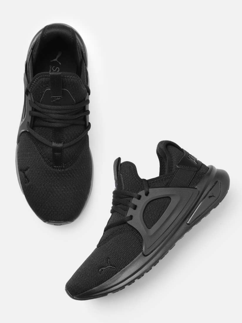 Black shoes myntra hotsell