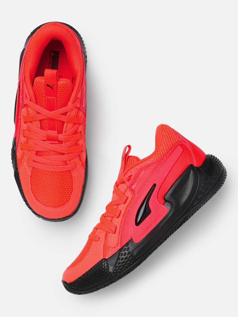 Puma red shoes myntra deals