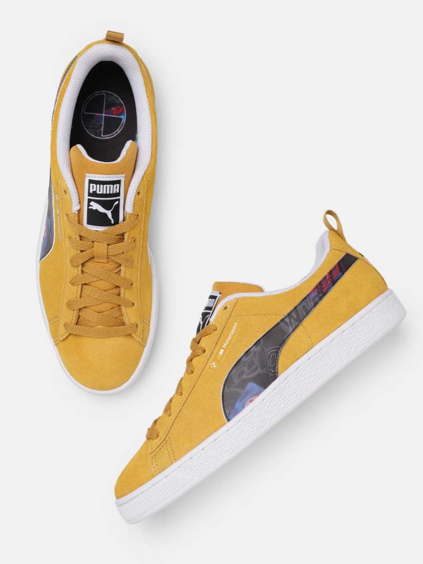 Buy PUMA Motorsport Unisex BMW MMS Suede Sneakers Casual Shoes for Unisex 24093850 Myntra