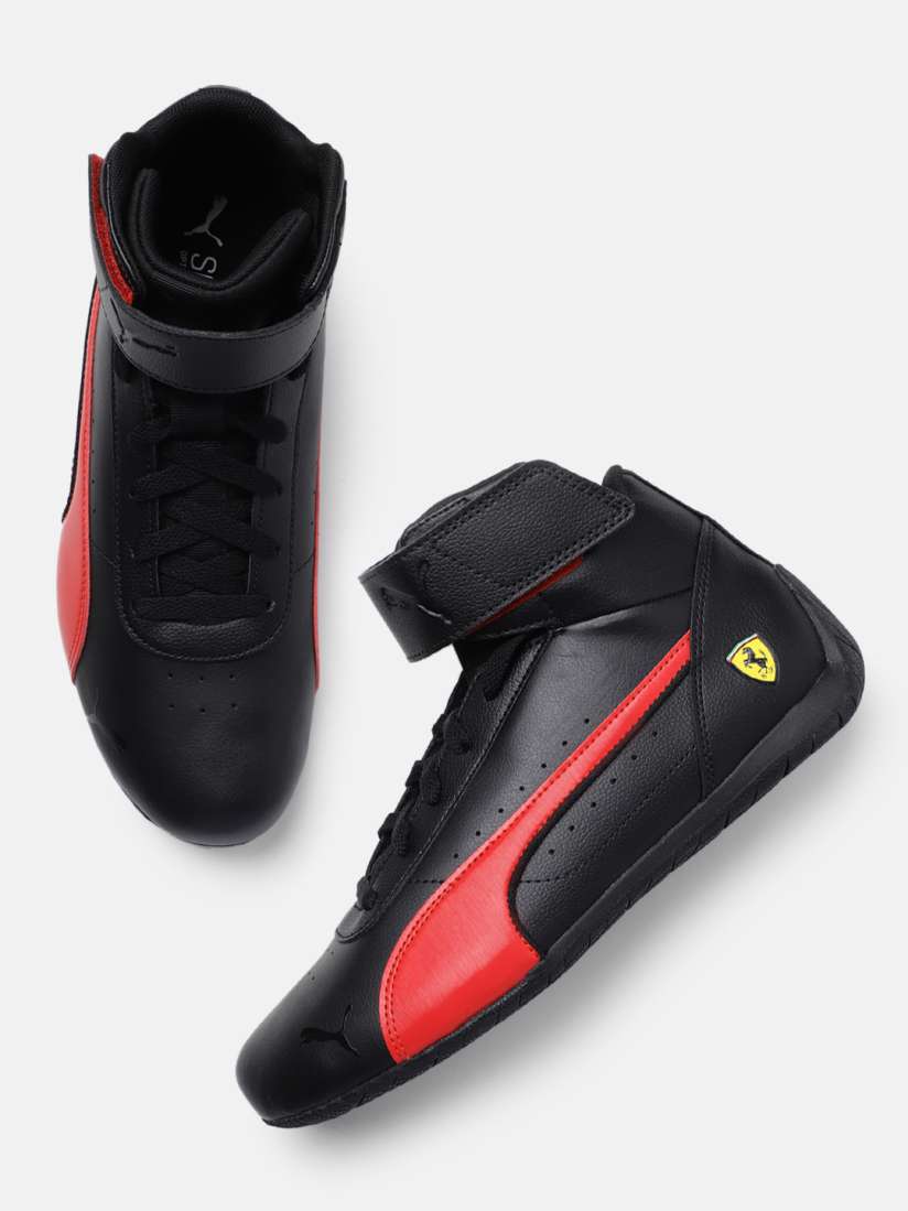 Buy PUMA Motorsport Unisex Scuderia Ferrari Neo Cat Mid Top Colourblocked Sneakers Casual Shoes for Unisex 24093866 Myntra