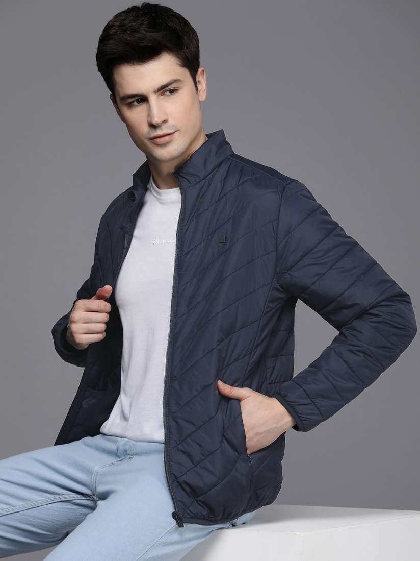Buy Allen Solly Solid Long Sleeves Padded Jacket Jackets for Men 24094278 Myntra