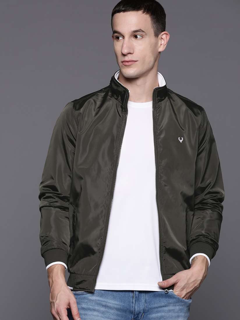 Allen solly bomber jacket on sale