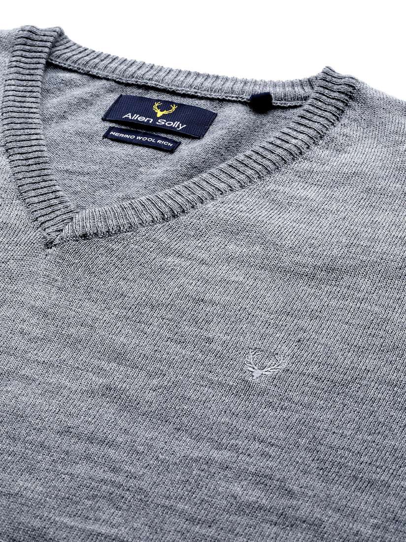 Mens Sweater Allen Solly Woolen Sweater Buy Allen Solly Solid V