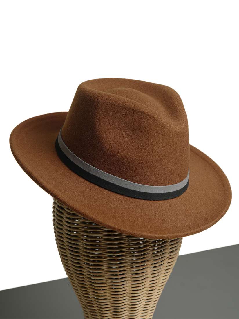 Cowboy Hat Wide Brim Fedora Hat Mens Buy CHOKORE Men Cowboy Style