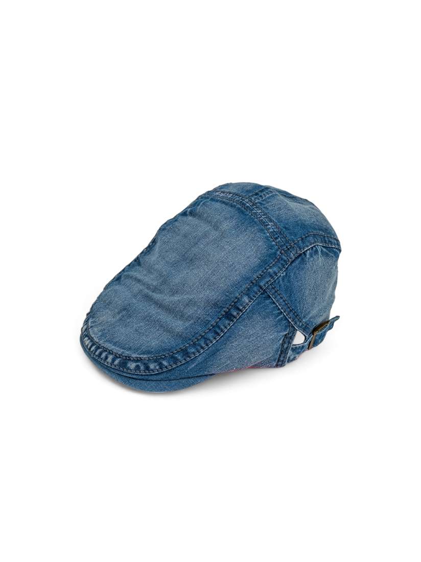 Buy CHOKORE Men Denim Flat Ivy Hat Hat for Men 24094842 Myntra