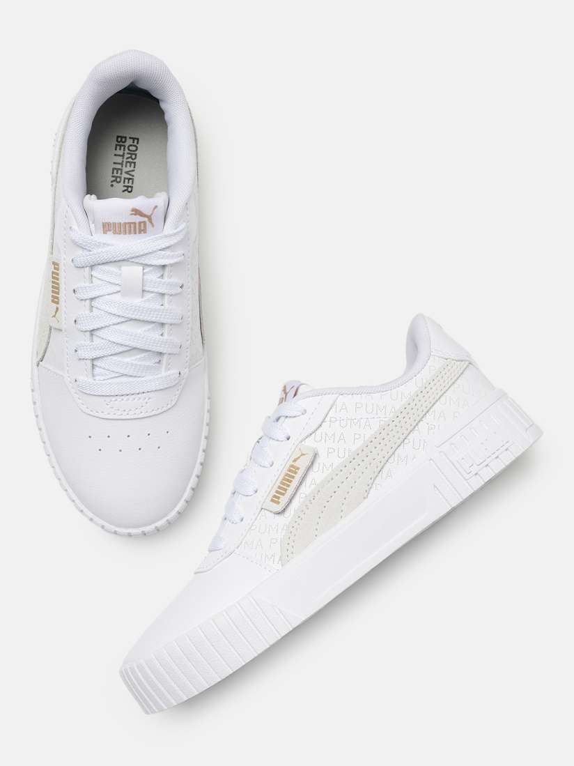 Puma white sneakers myntra cheap
