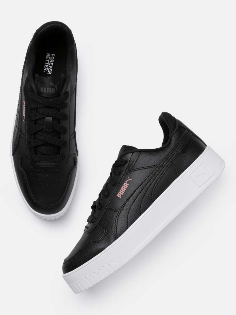 Buy Puma Women Carina Street Leather Sneakers Casual Shoes for Women 24095664 Myntra
