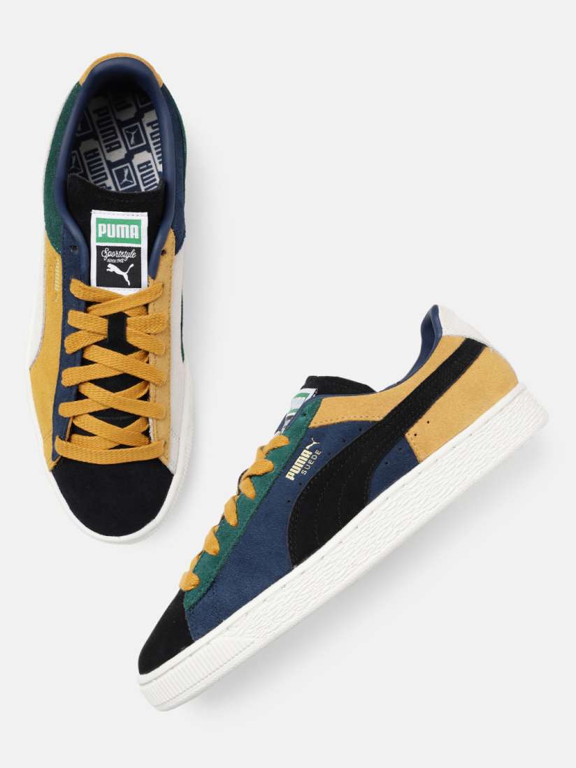 Puma suede shoes in myntra best sale