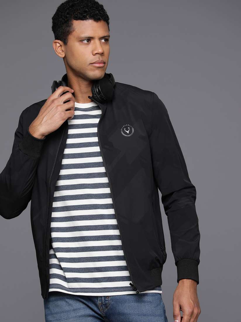 Bomber jacket men myntra clearance