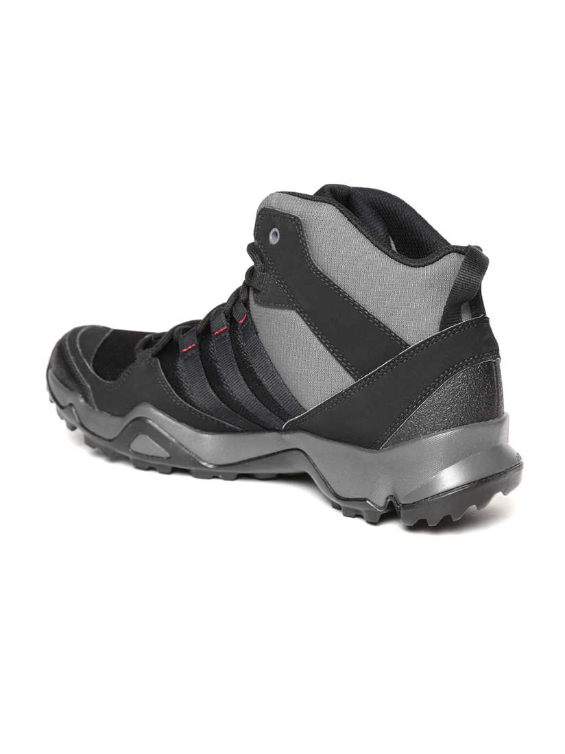 Buy Adidas Men Black Grey Path Cross Mid AX2 Trekking Shoes Sports Shoes for Men 2410104 Myntra