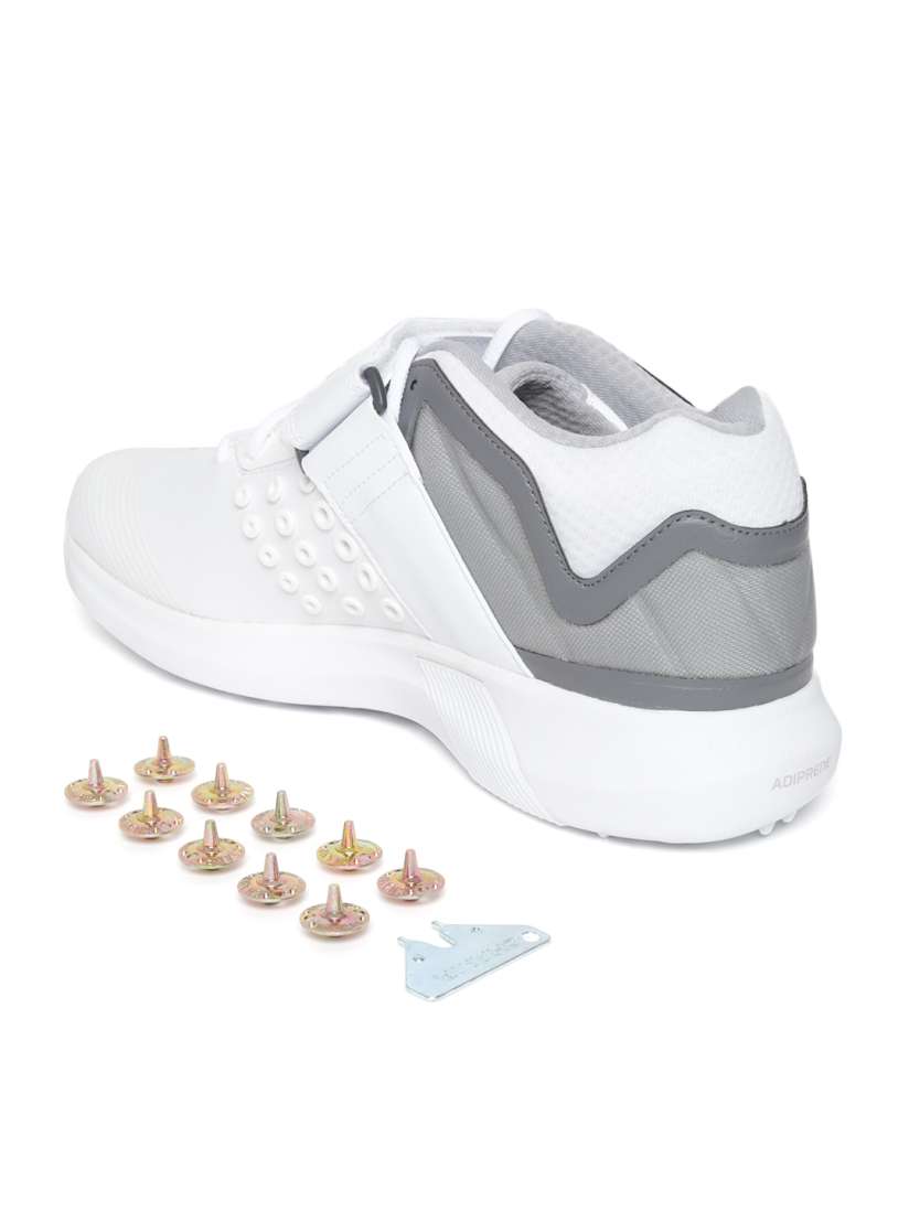 Buy ADIDAS Men White Grey Adipower Vector Cricket Shoes Sports Shoes for Men 2410128 Myntra