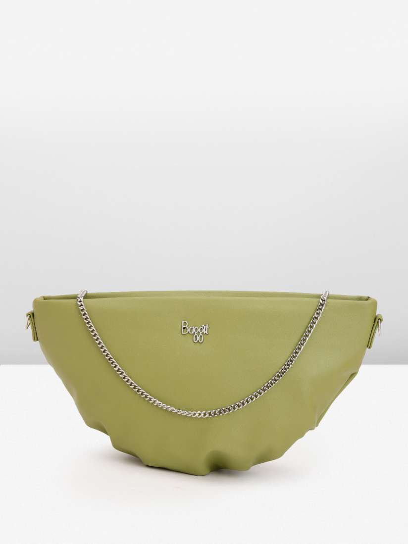 Buy Baggit Women Solid Half Moon Clutch Clutches for Women 24104868 Myntra