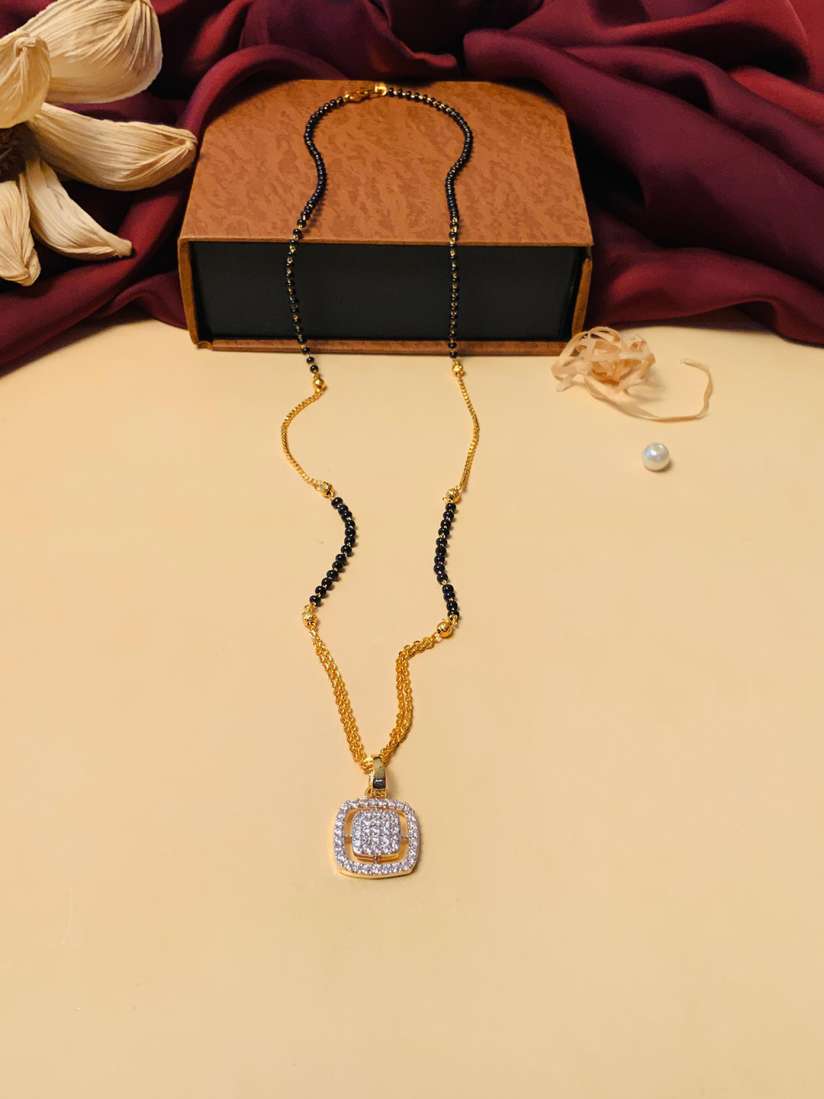 Myntra jewellery mangalsutra hot sale