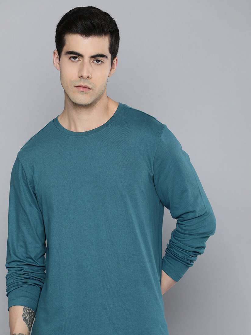 full sleeve t shirts myntra