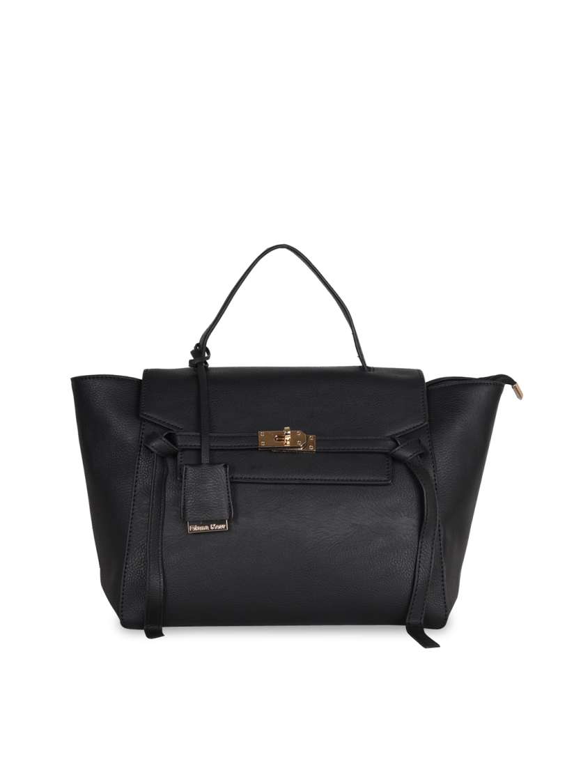 Buy Diana Korr Black Solid Handheld Bag Handbags for Women 2410832 Myntra