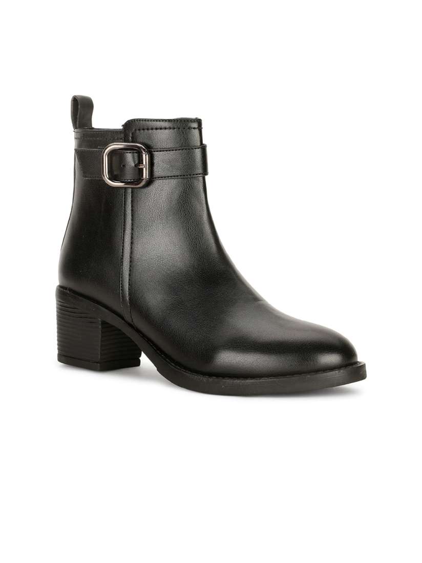 Buy Bata Women Heeled Mid Top Regular Boots Boots for Women 24110086 Myntra