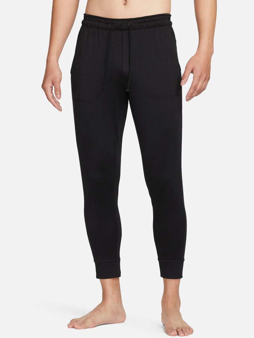 Buy Nike Men Black Yoga Joggers Track Pants for Men 24110708 Myntra