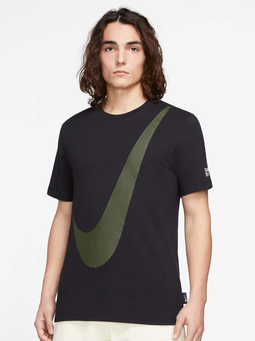 Buy Nike AS M NSW TEE BIG SWOOSH HBR Logo Printed T Shirt Tshirts for Men 24110814 Myntra